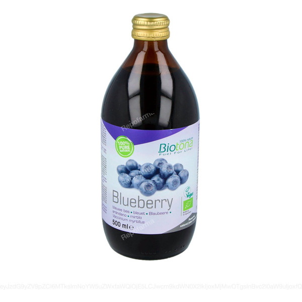 Biotona Heidelbeersaft 500 ml Bio Vegan