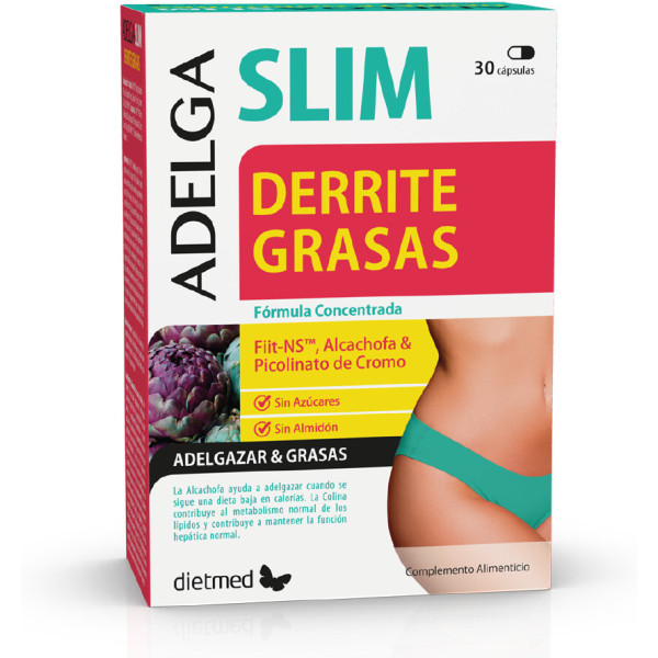 Dietmed Adelgaslim Derrite Grasas 30 Caps