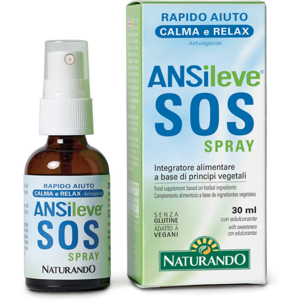 Naturando Ansileve Sos Spray 30 Ml Sg Vegan