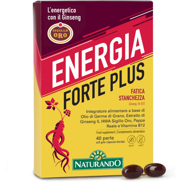 Naturando Energia Forte Plus 40 Pérolas