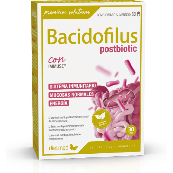 Dietmed Bacidofilus Postbiotico 30 capsule