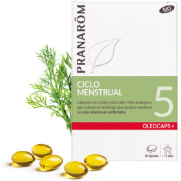 Pranarom Oleocaps 5 Ciclo Menstrual Bio 30 Caps 15591