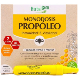 Pranarom Propoleo Monodosis 7 Amp 10 Ml