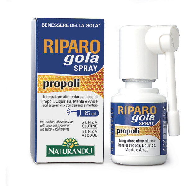 Naturando Riparo Gola Spray 25 Ml