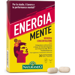 Naturando Energia Mente 30 Comp