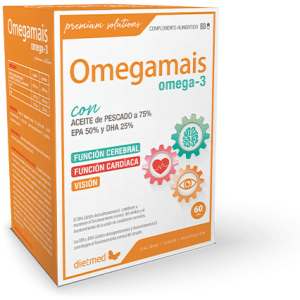 Dietmed Omegamais Omega 3 60 Perlen