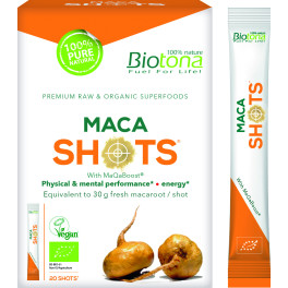 Biotona Maca Raw 20 Shots Bio Sg Vegan