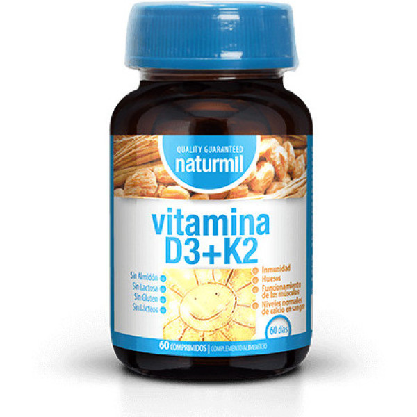 Dietmed Vitamin D3+k2 60 Comp