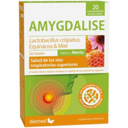 Dietmed Amygdalise Menta 20 Comp Mastic