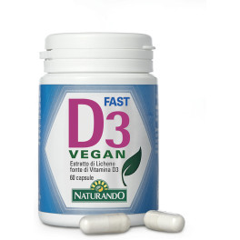 Naturando D3 Fast Vegan 60 Comp