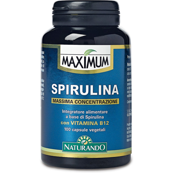 Naturando Spirulina Máxima 100 Cápsulas