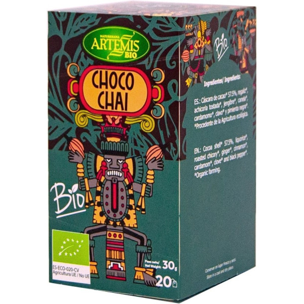 Artemis Bio Choco Chai-infusie 20 eenheden Bio