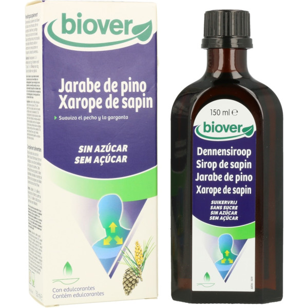 Biover Pijnboomsiroop 150 Ml Bio