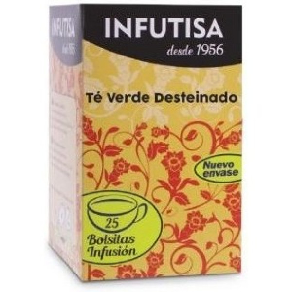 Infutisa Desteined Groene Thee Infusie 25 Zakjes