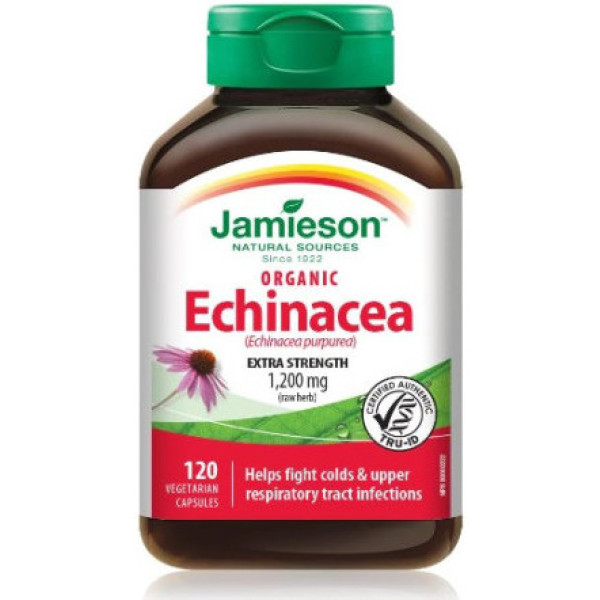 Jamieson Echinacea Força Extra 1200mg 120 Cápsulas Vegetais