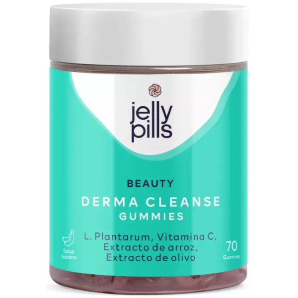 Jelly Pills Derma Cleanse 70 caramelle gommose al gusto di banana