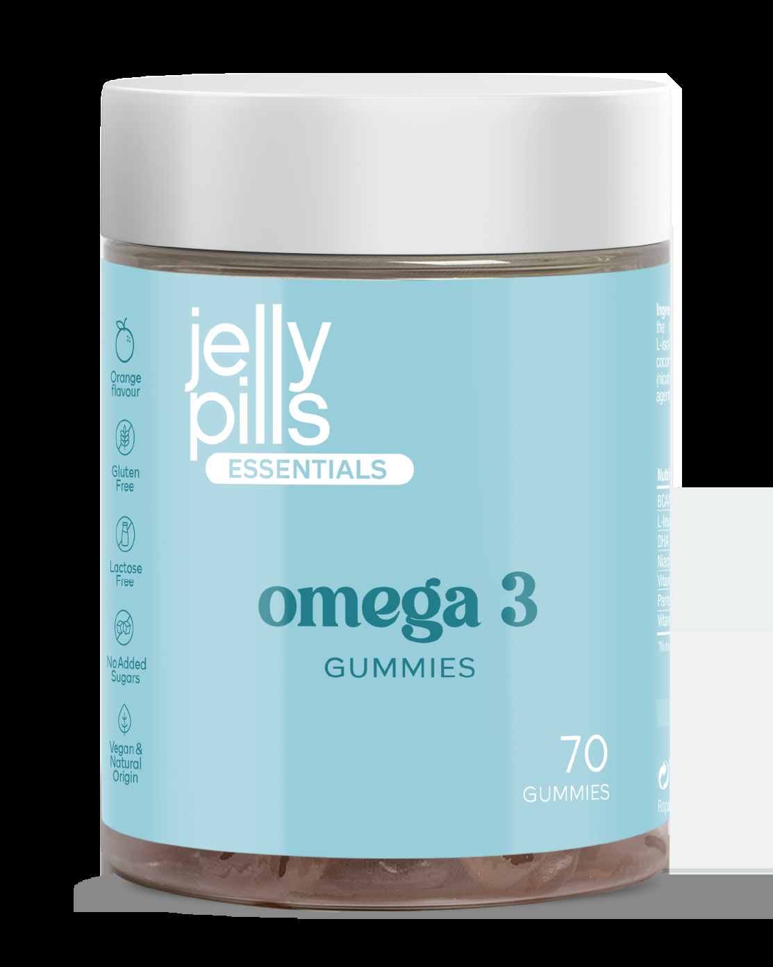 Jelly Pills Omega 3 70 Gummies-image