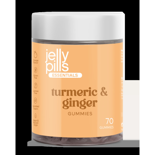 Jelly Pills Curcuma e Zenzero 70 caramelle gommose