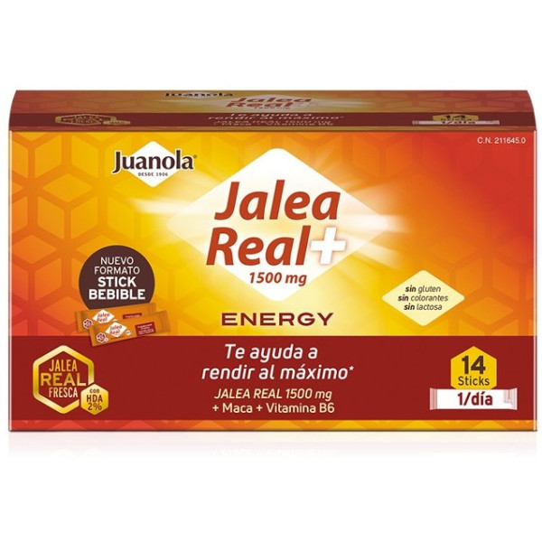 Juanola Geléia Real Energia 10 Ml 14 Sob