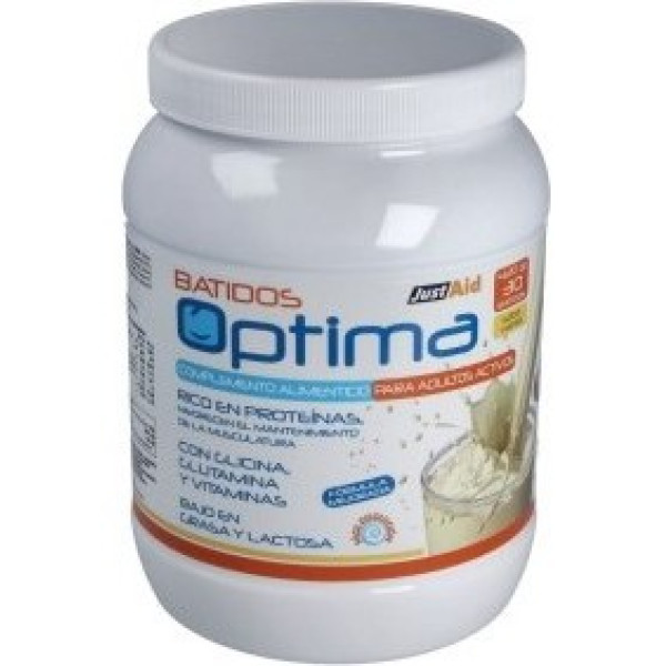 Basta aiutare Optima Protein e Carbohi Shake. Vaniglia 420 Gr