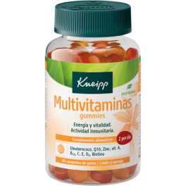 Kneipp Multivitaminas 60 Gummies Limon Y Naranja