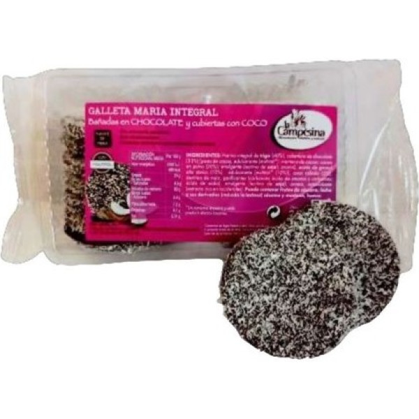 La Campesina Galleta Maria Integral Bañada En Choco Y Coco 240g