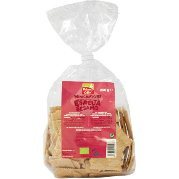 La Finestra Sul Cielo Mini Crackers De Espelta Sesamo 250 Gr Bio Vegan