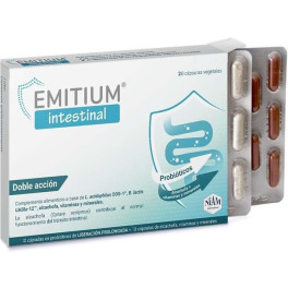 Laboratorios Niam Emitium Intestinal 20+20 Capsveg.