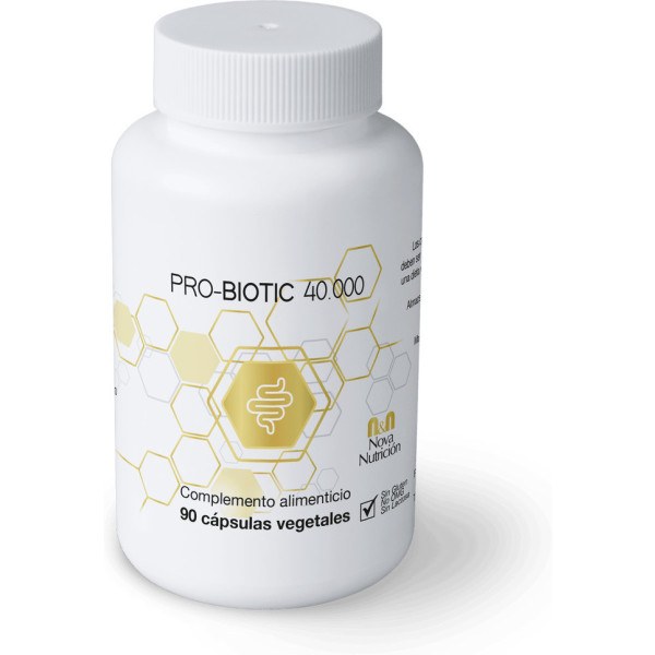 N&n Nova Nutrición Pro-biotic 40.000 90 Caps