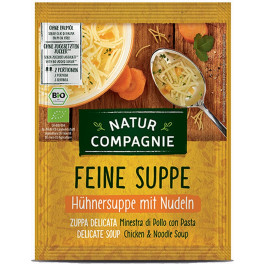 Natur Compagnie Sopa De Pollo Con Fideos Instantanea 12 Sobx40 Gr