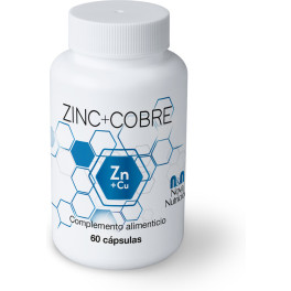 N&n Nova Nutricion N&n Nova Nutrición Zinc+cobre 60 Cap
