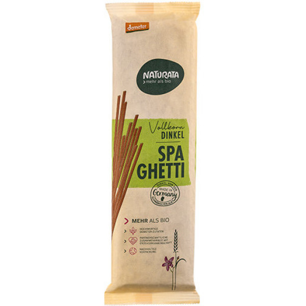 Naturata Spaghetti D'Épeautre De Blé Entier 500 Gr Eco