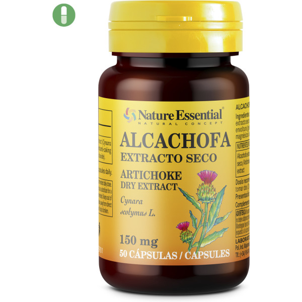 Nature Essential Alcachofa 150 Mg 50 Caps