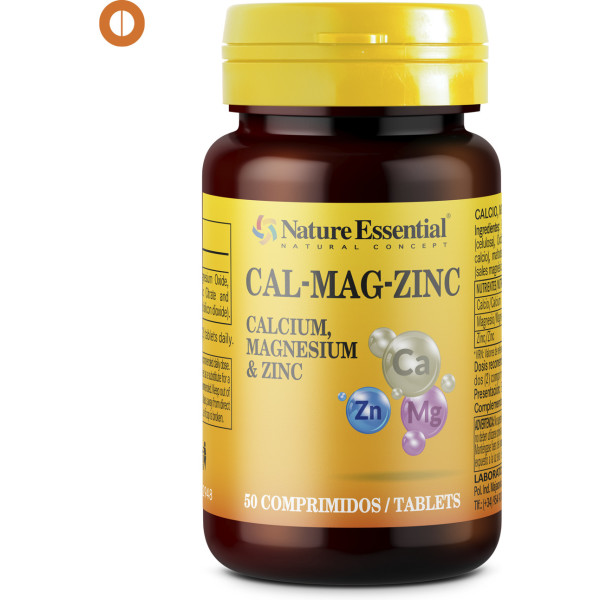 Nature Essential Calcio-magnesio-zinco 520 Mg 50 Comp