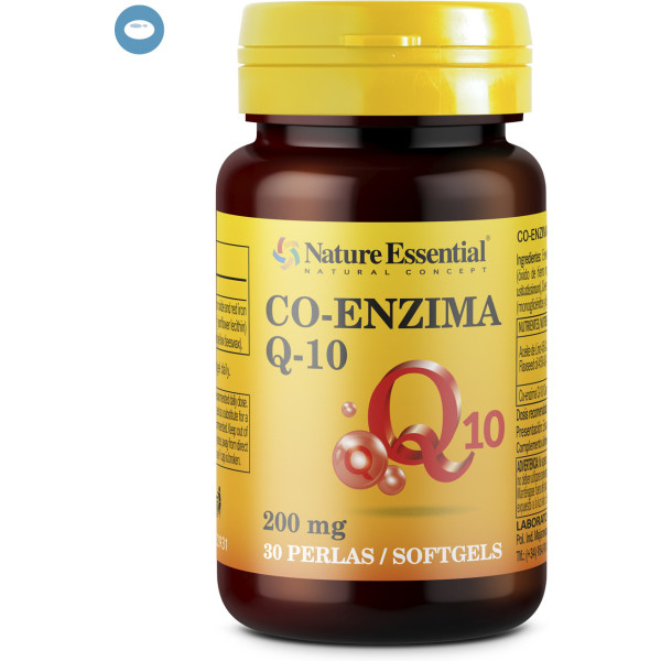 Coenzima essenziale della natura Q10 200 Mg 30 perle