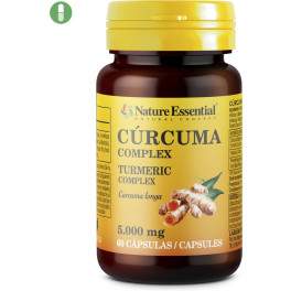 Nature Essential Cúrcuma 5000mg+vit.c+pimienta 60 Caps