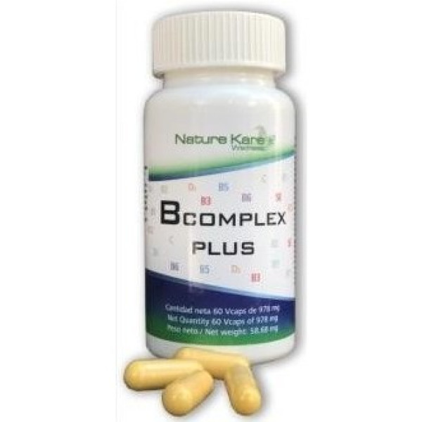 Nature Kare Wellness B Complex Plus 60 Vcaps