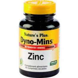 Natures Plus Dyno-mins Zinc 15 Mg 60 Comp