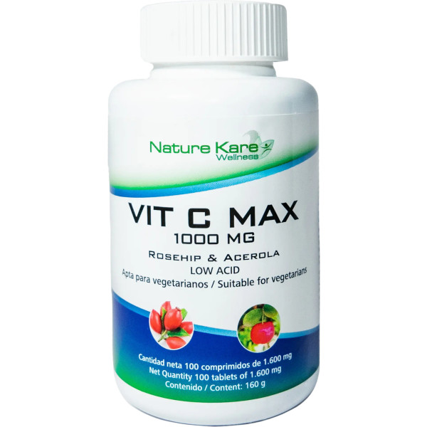 Nature Kare Wellness Vitamine C Max 1000 Mg 100 Comp