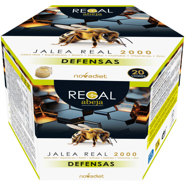 Novadiet Regal Abeja Defensas Jalea Real 2000 20 Viales