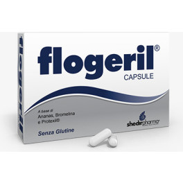 Shedir Pharma Flogeril Con Piña Y Bromelina 30 Caps