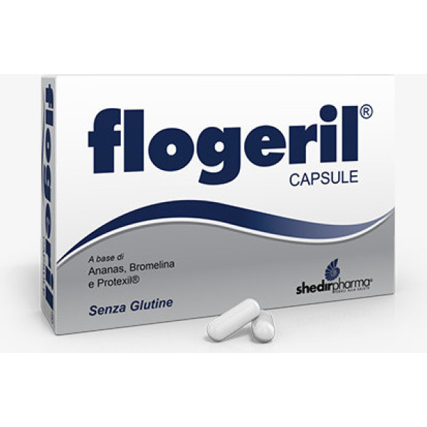 Shedir Pharma Flogeril con ananas e bromelina 30 caps