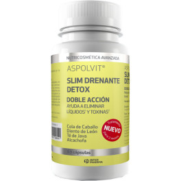 Aspolvit Slim Drenante Detox 60 Caps