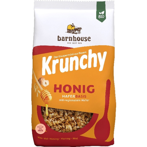 Barnhouse Müsli Krunchy Honey 600 Gr Bio