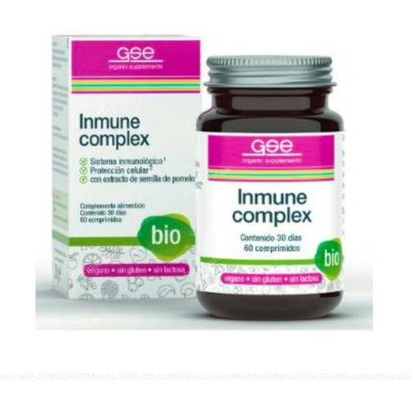 Gse Complexe Immunitaire 60 Comp Bio Vegan