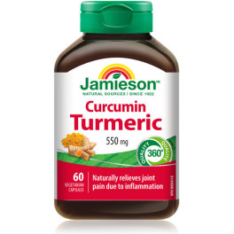 Jamieson Curcuma 550mg 60 Caps Végétal