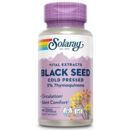 Solaray Black Seed Comino Negro 60 Vcaps