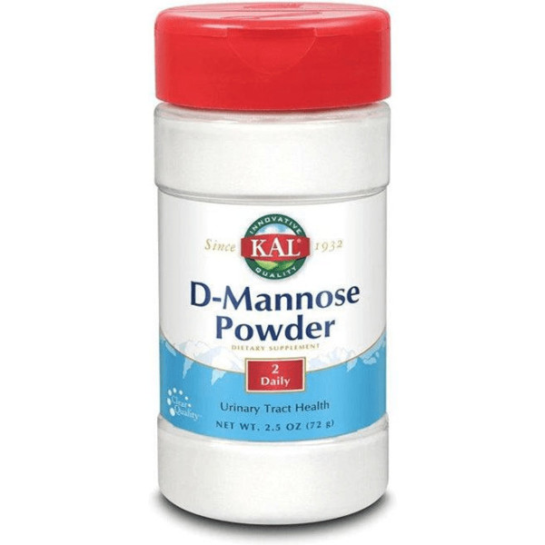 Solaray D-mannose 1600 mg 72 Gr Kal