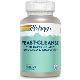 Solaray Yeast Cleanse Plus Berberina 10 Mg 90 Vegicaps