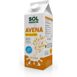 Solnatural Bevanda Vegetale all'Avena con Calcio 1lt 6 unità. Sg